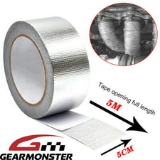 5cm x 5M Silver Exhaust Heat