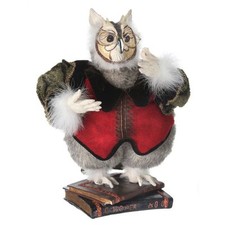  18" Standing Wise Owl