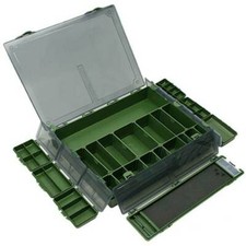 NGT TACKLE BOX LARGE COMPLETE SYSTEM + 7 BIT BOXES CARP COARSE FISHING TACKLE
