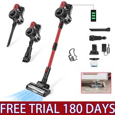 6 IN 1 Cordless Vacuum Cleaner Hoover Upright Lightweight Handheld Bagless New 
