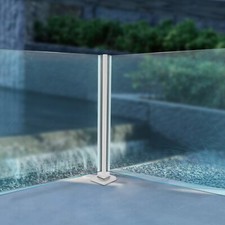 Glass Railing Post Corner Post