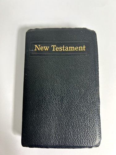 Antique pocket bible leather - antique,