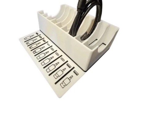 Usb cable organizer stand - organizer, –