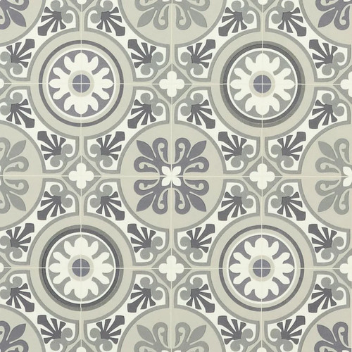 Grey green vinyl flooring - green,