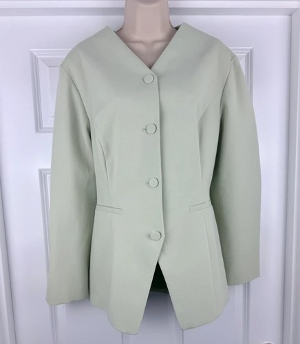 Primark mint green collarless - mint,