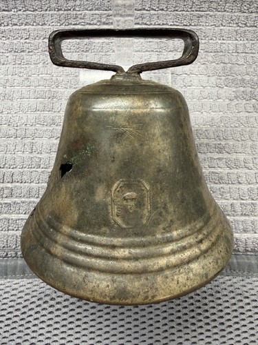 Antique swiss brass - cow, bell