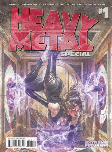 Heavy metal magazine - (wk34),