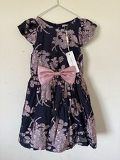 Hucklebones Dress Navy, Pink