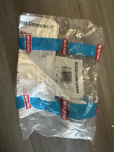 Mcalpine bossconn 22mm white - mcalpine,