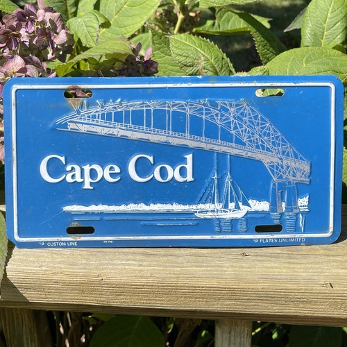 Vtg cape cod license plate - cape,