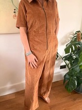 Joanie Brown cord jumpsuit