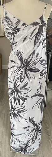 Saress white black floral - white/black,