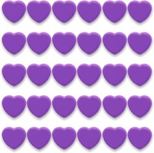Pink Heart Magnets 30-Pack –