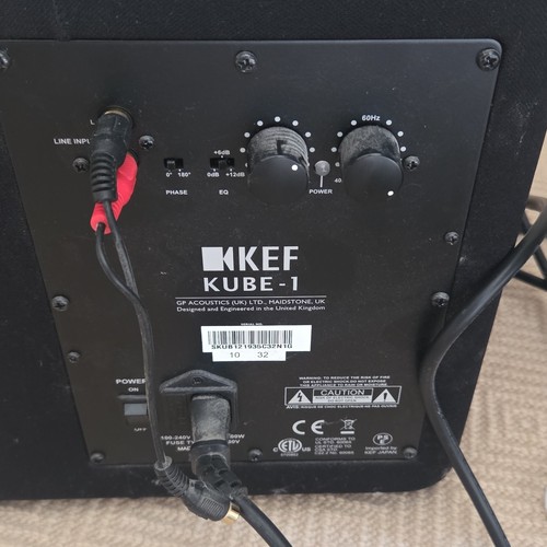 Kef kube active - 1, subwoofer