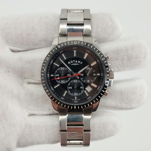 Rotary men silver tone - rotary,
