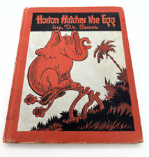 Horton Hatches The Egg by Dr. Seuss 1940 Red Boards Special Edition RARE