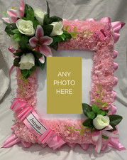 Photo Flower Frame Artificial