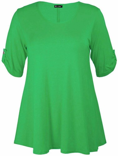 Ladies short turn sleeves - turn, up