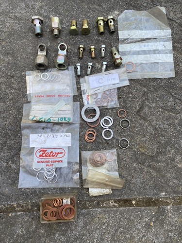 Assorted zetor fuel banjos - assorted,