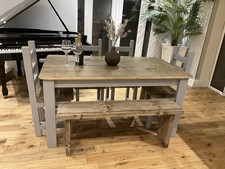 Farmhouse style rustic dining - style,,