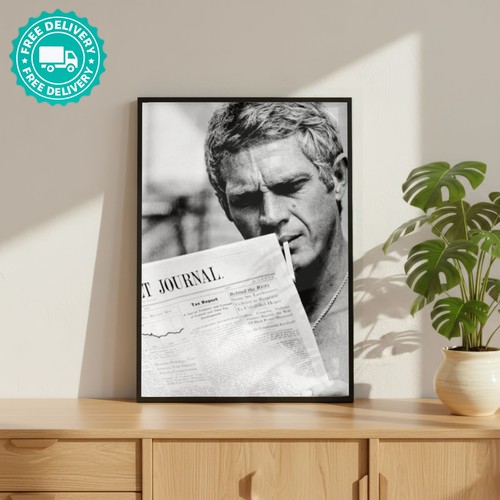Steve mcqueen newspaper - steve,