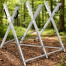 Folding chainsaw saw horse - folding,