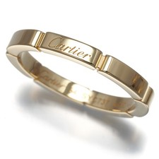 Auth Cartier Ring Maillon
