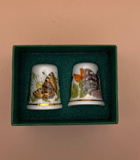 ? Hammersley Butterfly Thimbles – Small Tortoiseshell & Red Admiral, Boxed