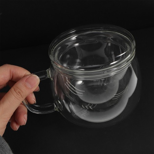 Glass tea mug filtering - glass,
