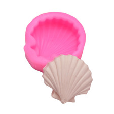 Shell Scallop Silicone Fondant