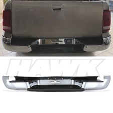 REPLACEMENT REAR BUMPER CHROME BLACK HEAVY DUTY FOR VW VOLKSWAGEN AMAROK 10-20