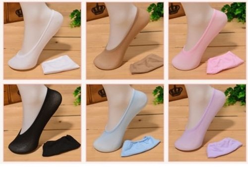 Invisible socks trainer liners - invisible,