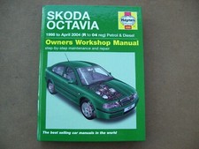 Skoda Octavia1998-2004 Petrol And Diesel Haynes Workshop Manual Hardback