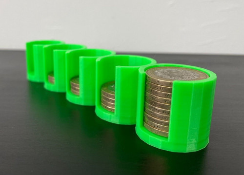 Coin cash money organiser - coin,