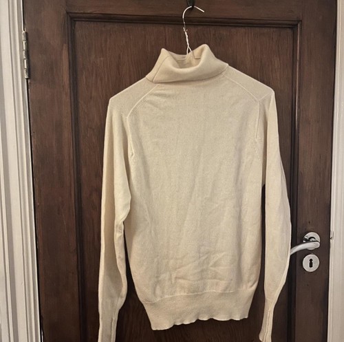 Peal beige cashmere rollneck - n,