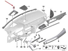 BMW X5 F15 Instrument Panel
