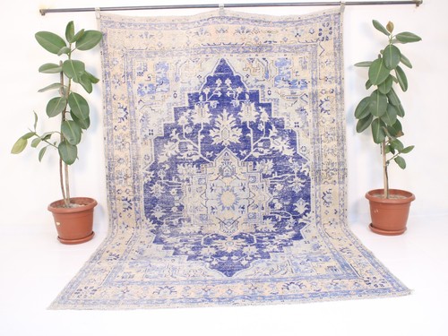 Oversize vintage area rug - oversize,