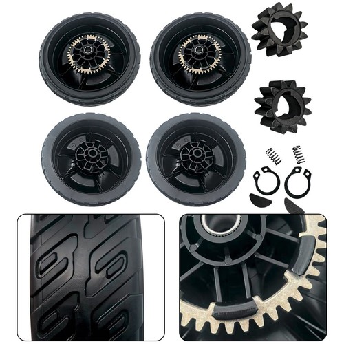 Inch lawn mower wheels with - 8,