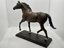 Bronze Horse Sculpture - Poised for Glory -2Kg- Signed -Superb Condition - Look!