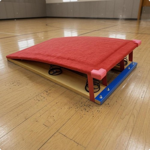 Wooden springboard for