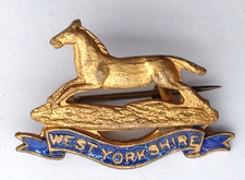 West Yorkshire Regiment Enamel