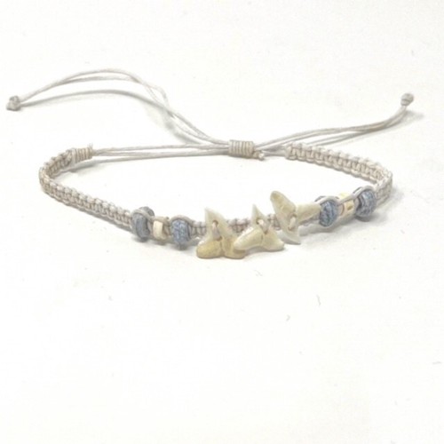 Shark tooth bracelet - shark, wristband