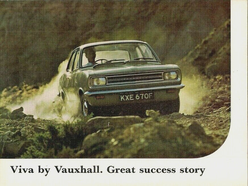 Vauxhall viva saloon - viva, &
