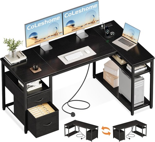 Computer desk with - desk,