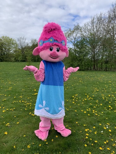 Poppy the troll mascot - poppy, costume