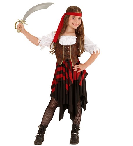 Widmann pirate girl dress - pirate, (dress