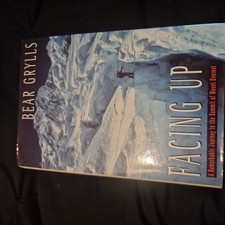 Facing Up by Bear Grylls - SIGNED BY AUTHOR - Pub: Macmillan - 2000 - Hardback