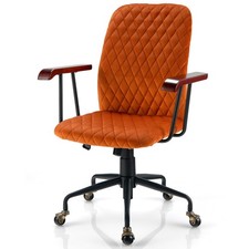 Swivel Velvet Office Chair