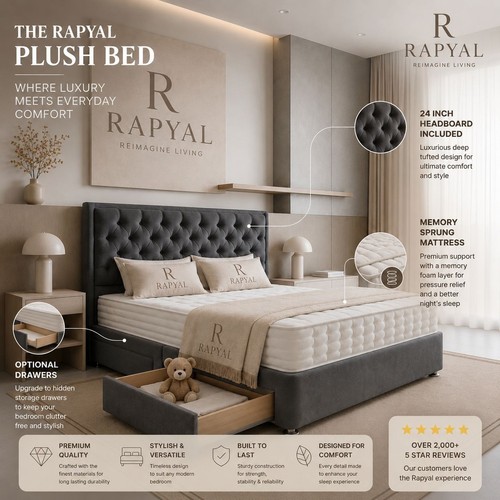 Luxury divan bed - bed, set