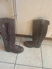 Ariat Ladies Grasmere Brown Boots Size 3.5.